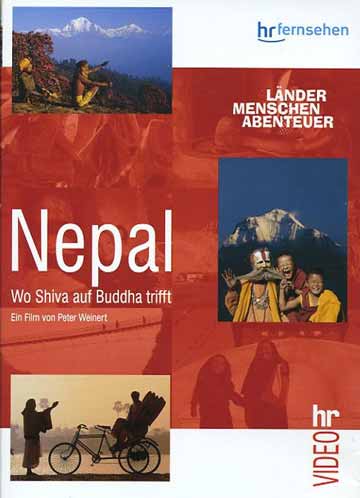 
Hindu sadhus on Ghorepani Pass with Dhaulagiri beyond, Dhaulagiri with boy monks and Hindu sadhu, Janakpur - Nepal: Wo Shiva auf Buddha trifft DVD cover
